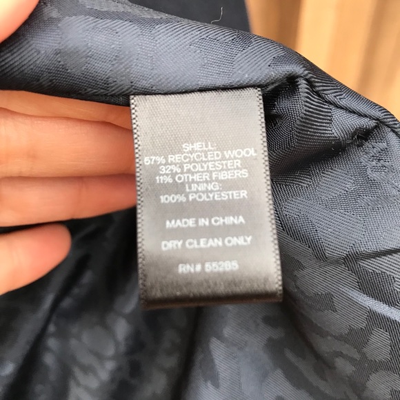 Express Navy Blue Peacoat - Picture 6 of 6